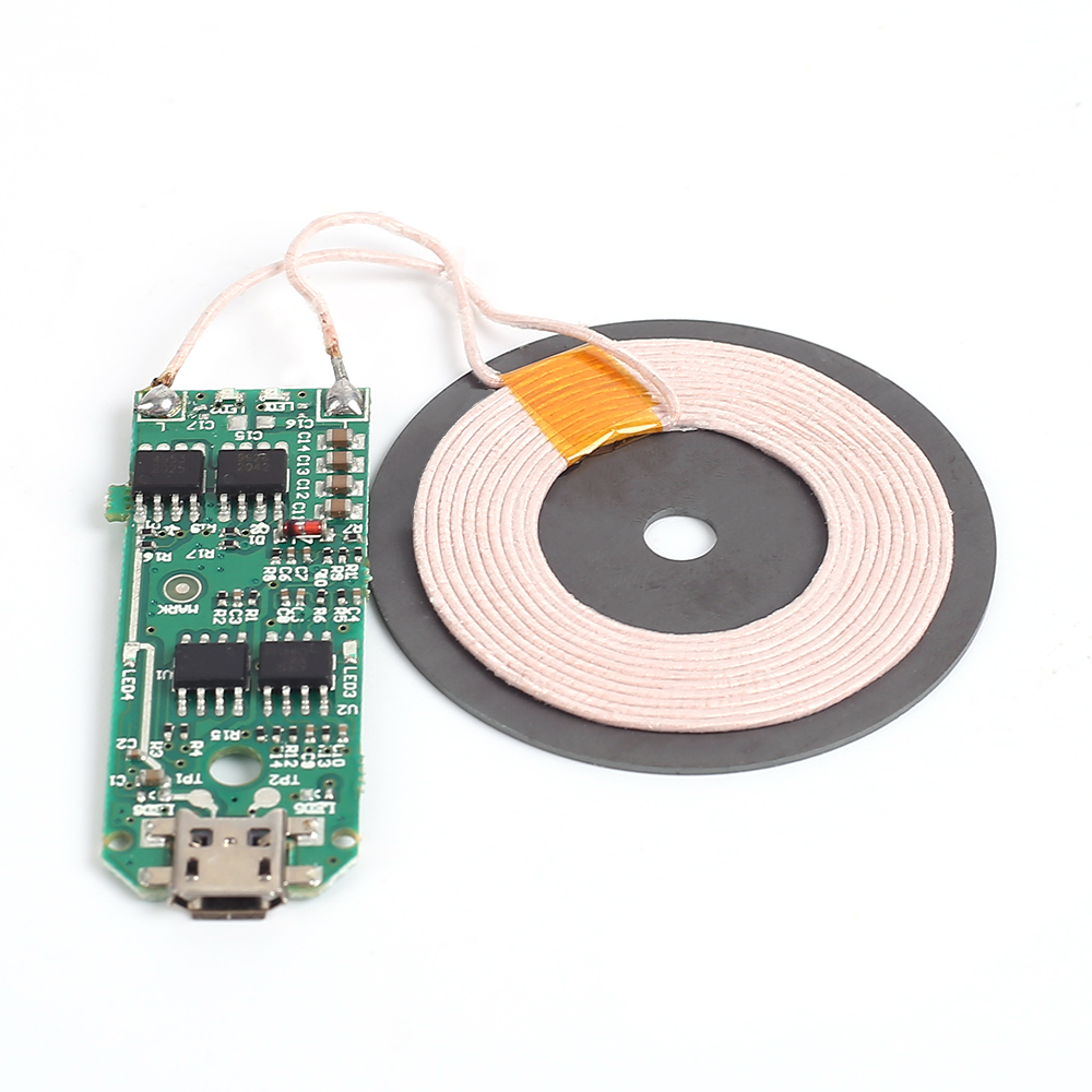 Wireless Charger Module General QI Standard Coil with LED Light